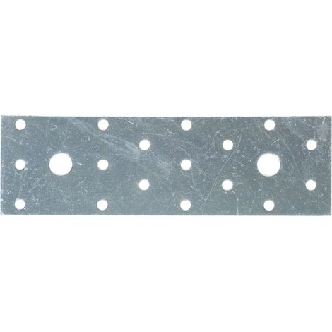 PIASTRINA DI GIUNZIONE DIRITTA FORI LARGHI  mm. 160x50 L 25.00 pz