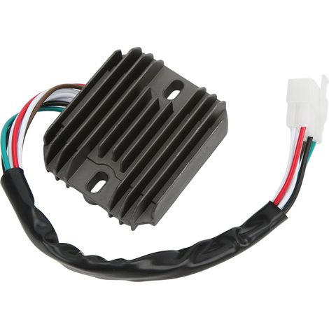 7-adriger 12V-Motorrad-Spannungsregler aus Aluminiumlegierung, Spannungsgleichrichter, Ersatzteil für XJ550, YX600, XS650 (1/5)