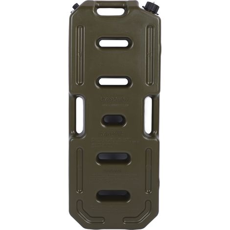 5,2 gallons 20L bidon d'huile réservoir de gaz pot essence anti-choc réservoir de stockage de carburant avec poignée pour voiture moto UTV ATV véhicule tout-terrain sans support (1/5)