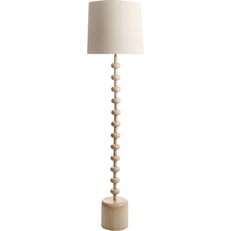 Stehlampe KRIOS Metall Hellbraun