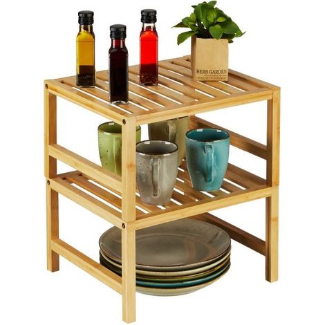 Inserto per mobile in bambu 2 pz (1/5)