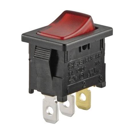 TRU COMPONENTS 1587505 INTERRUPTEUR À BASCULE TC-R13-66B-02 LED 12V/DC 12 V/DC 16 A 1 X OFF/ON À ACCROCHAGE 1 PC(S) (1/2)