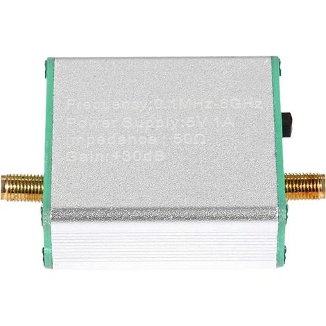 Amplificateur à faible bruit 0,01-6 GHz, bande complète, gain élevé de 35 dB, signal LNA (1/5)