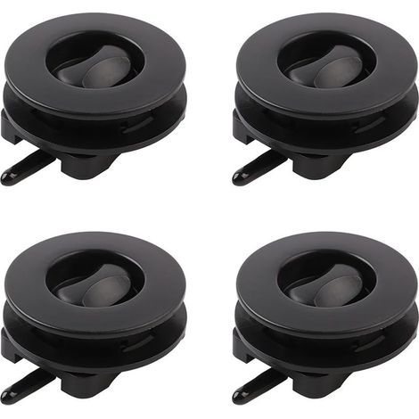 4 Pcs Clip Universel pour Tapis, Pinces De Fixation pour Tapis De Sol De Voiture, Clip De Fixation Oeillet Tapis, Clip De Fixation De Boucle Antidérapante Adapté Au Pied De Tapis (1/5)