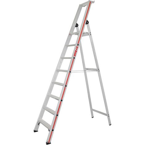 Scaletta 8 gradini - altezza massima di lavoro 3.85m - 8026/8 (1/5)