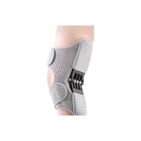 Genouillère pour seniors, genouillère réglable pour monter les escaliers et s'accroupir, unisexe, noire, 1 pièce. (1/5)