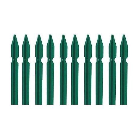 PALETTO PER RECINZIONE PLASTIFICATO 30x30x3,0 mm - 150 cm