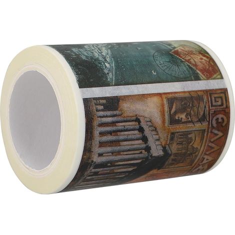 Tape Papier Stempel Klebebandaufkleber aus Washi Handreißbar