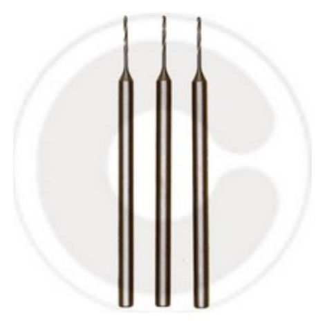 PROXXON 28852 3 FORETS TWIST MM. 0,8 ACIER VANADIUM POUR FER MA TALLIQUE