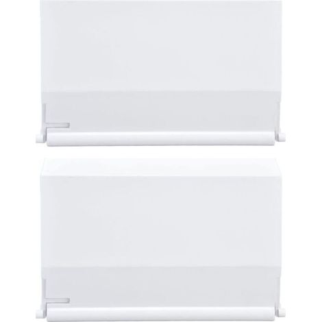 2 Pièces Volet de Skimmer Piscine, 19.5 x 14 cm Piscine Filtre écumoire Porte Déversoir pour Skimmer, Déflecteur de Déversoir de Porte de Piscine, Piscine écumoire Clapet Porte pour Piscine