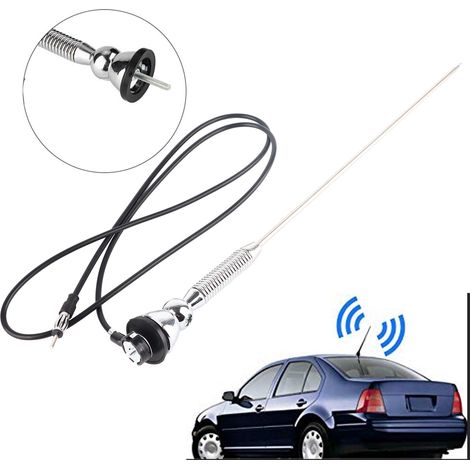 Universelle 18,5" Autoradioantenne AM/FM mit 180° Schwenkbereich