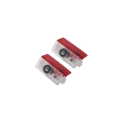 Juego de 2 luces LED para puertas de coche, proyectores para puertas de coche, compatibles con las series ABCEMG W166, W176, W205 y W212 - Crezuo (1/4)