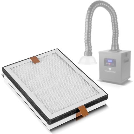 STAHLWERK Filtro HEPA medio per unità di aspirazione fumi FE-150 ST Filtro di ricambio