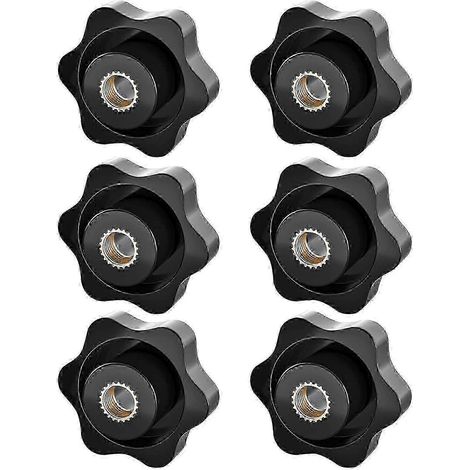 Écrou de serrage à molette étoilée M8 2025 - Fixation filetée réglable pour mobilier mécanique et équipements électroniques, vis de blocage polyvalente (1/5)