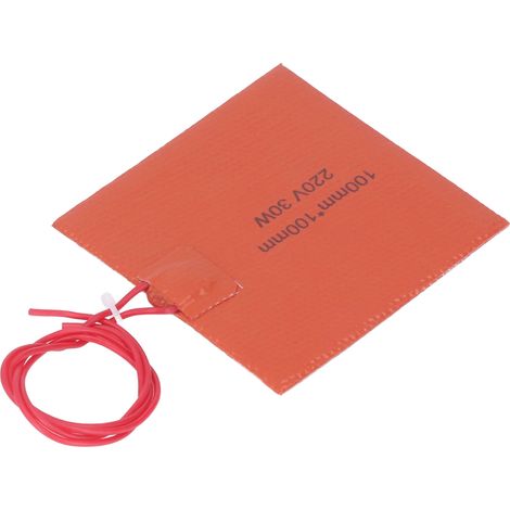Cube chauffant en silicone flexible, tapis chauffant, température maximale de 200 °C, 220 V, 30 W (1/5)