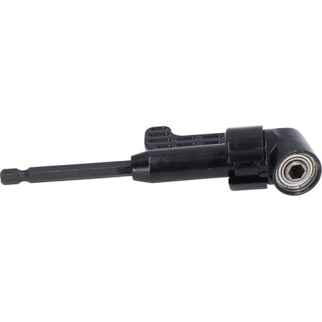 Adaptateur pour perceuse électrique à 105° avec embout de tournevis magnétique coudé, tige hexagonale de 1/4 pouce (1/5)