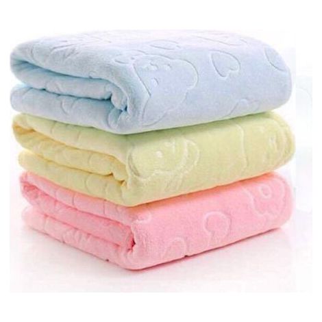 ALLIANDISLot de 3 Serviettes de Bain Douche, Serviettes Débarbouillettes, Serviette Absorbante Douce et Confortable pour Plage, Natation, Spa, Sauna (1/5)