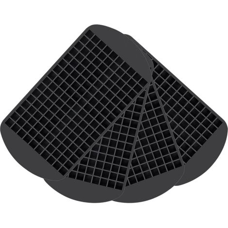 Bac à Glaçons en Silicone, Mini Glaçons en Silicone pour Glaçons de Cuisine, Bar, Whisky, Gelée, Lait, Cocktails et Boissons, bac glacon de Glace Pilée, 1 x 1 cm (1/5)