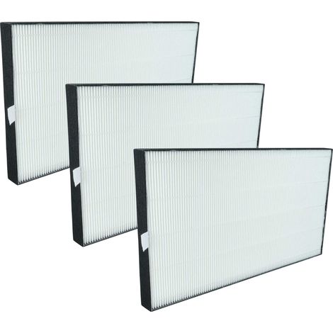 vhbw 3x HEPA Filter Ersatz für Sharp FZ-D60HFE für Luftreiniger - Ersatz-Filter