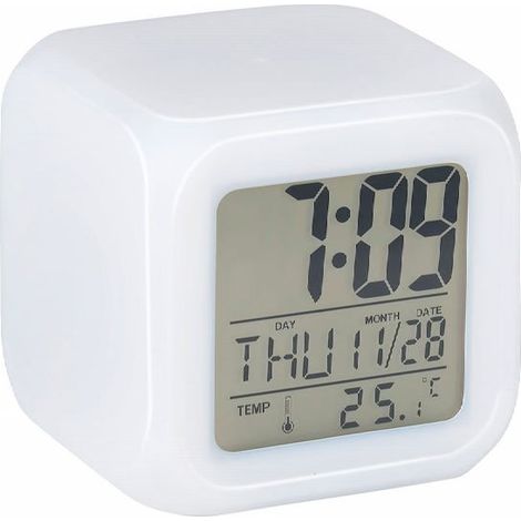 DESPERTADOR DIGITAL GRUNDIG - BLANCO
