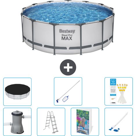 Bestway Steel Pro MAX Rund - 427x84 cm - 8-teilig S605