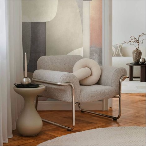 Photo wallpaper wall Profhome 791454 hot embossed non-woven wallpaper slightly textured with abstract pattern matt beige olive grey orange brown cream 1,59 m x 2,8 m (1/5)