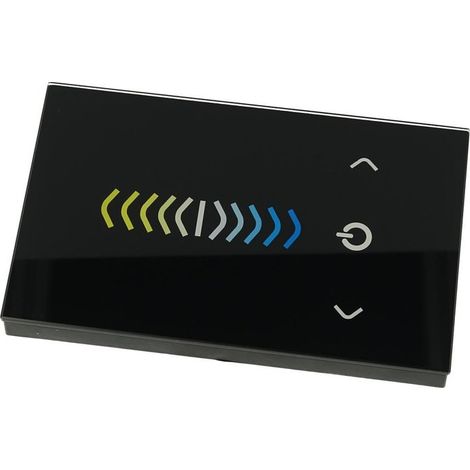 Centralina CCT Led Controller Touch 12V 24V 4AX2 Pannello Da Incasso Muro Standard Italiano Scatola 503 TM07U