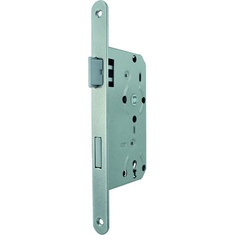 Bever Einsteckschloss 242 K, 20mm, 235mm, 55mm, Zimmertür, DIN links, silberfarbig
