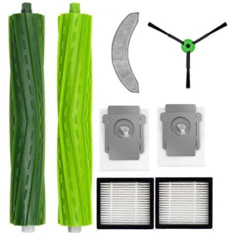 Hauptseitenbürste, HEPA-Filter und Ersatzwischer für iRobot Roomba Combo J7/J7+/J9+/10MAX Staubsauger (1/5)