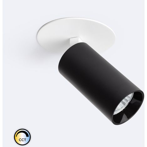 Applique LED Incasso 9W Alluminio Misoh (2700K - 4000K - 6000K) 38º Bianco / Nero CCT (1/5)
