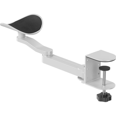 ARME REST POUR BUREAU, ARM REST PRÉPADENCE EXTENDER, Prise en charge du bras d'extension de table, Accessoire de chaise réglable à 3 niveaux pour la frappe, table de manucure, fauteuil inclinable