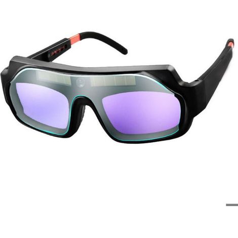 Lunettes De Soudage - Automatiques DIN 11 - Pour Soudage À L'Arc Électrique Gaz Argon - 60 g - Noir (1/4)