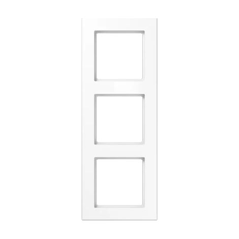 Plaque de finition Jung ac 583 ww scratch resistant installation horizontale verticale