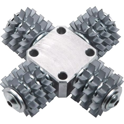 Testa di fresatura Flex FK-S II D80 M14, testa di fresatura completa, appuntita
