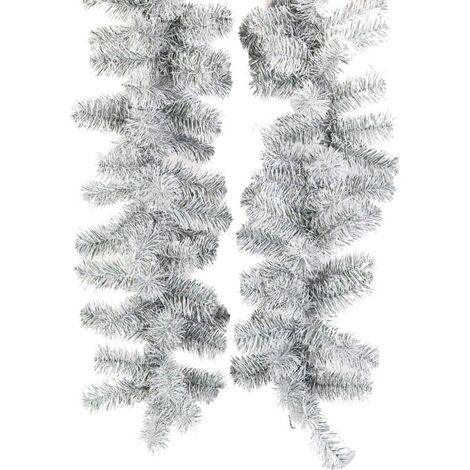 Ghirlanda di abete verde e bianco Goliath GLM-10 olografica, lunghezza 270 cm, prodotta in Polonia (1/5)