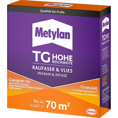 Metylan TG Hohe Reichweite Raufaser & Vlies Ganulat 500g MTRV2 (1/3)