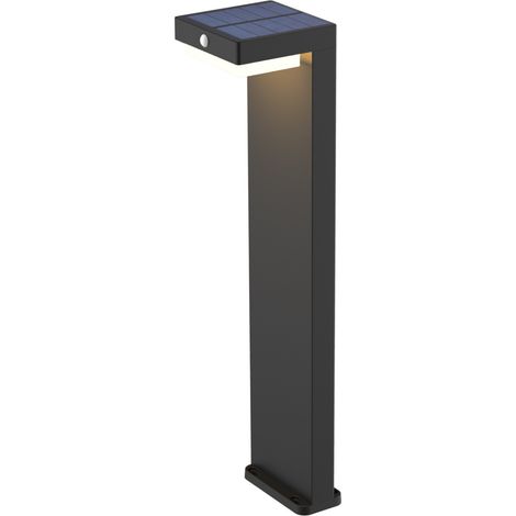 Lampada da esterno solare LED 4,5W 4000K PIR nero Polux (1/4)