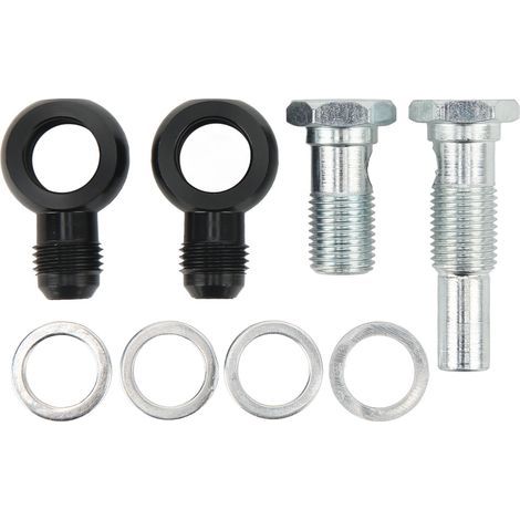 AN6x1/4NPSM Banjo-Montagesatz für Getriebeölkühler aus Aluminiumlegierung für 4L80E-Getriebe (1/5)