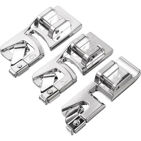 Rolled Hem Presser Foot Rolled Hem Presser Foot Zinc Alloy Sewing Machine Presser Foot (1/5)