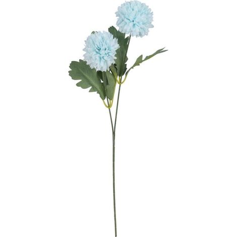 Fiore artificiale - Aglio doppio blu, altezza 54 cm (1/3)