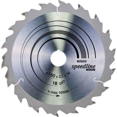 2608640781 - Lama per sega circolare Speedline Wood 150 x 20 x 2,0 mm, 18