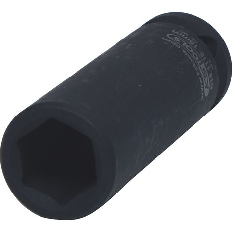 KS Tools 1/2" Sechskant-Kraft-Stecknuss, lang, 15mm