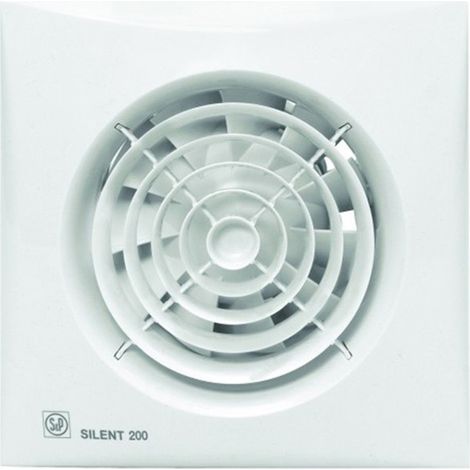 Soler Et Palau – Ventilateur extracteur de bain silencieux 120mm – Débit 180 m3/h – Faible consommation 16W – Clapet anti-retour intégré (1/4)