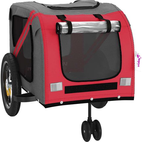 Rimorchio/carrello per animali domestici rosso 020044362