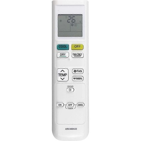 Ersatzfernbedienung ARC480A33 für Daikin ARC480A33 Klimaanlagen (1/5)