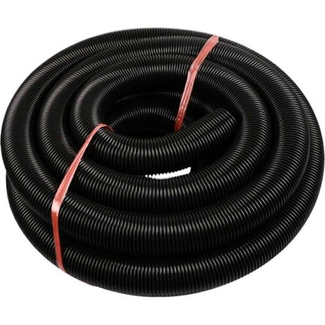 Extra langer Staubsaugerschlauch, 4 m oder 5 m, 32 mm Durchmesser, schwarz, 4 m Länge, kompatibel mit 32-mm-Staubsaugerzubehör (1/5)