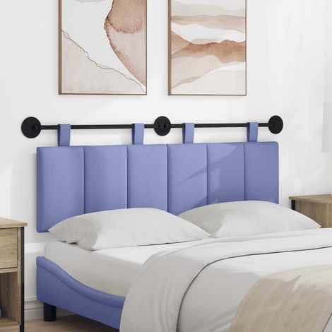 vidaXL Tête de lit suspendue Tissu (1/5)