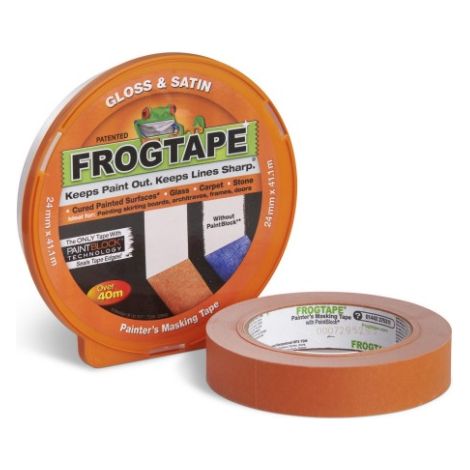 Frog Tape Gloss and Satin Painters Tape - 24mm x 41.1 metres