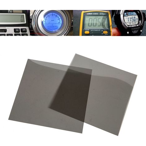 Film polarisant LCD 10 pouces pour écrans d'instruments électroniques, écrans de véhicules électriques et film polarisant d'image pour véhicules électriques (1/4)