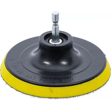 Disco abrasivo BGS Technic 74370 gancio e anello 100 mm